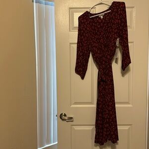 Kohls Dark dress Maternity dress Size Large